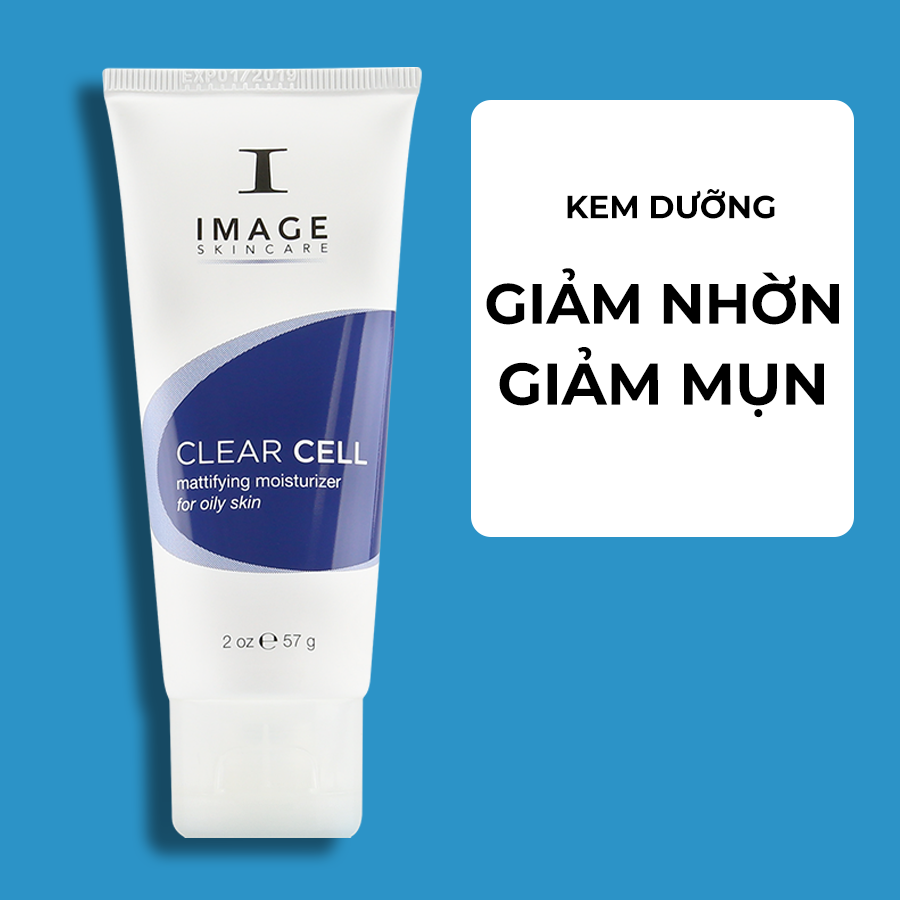 KEM DƯỠNG CHO DA MỤN, KIỂM SOÁT DẦU NHỜN IMAGE CLEAR CELL MATTIFYING MOISTURIZER 57G