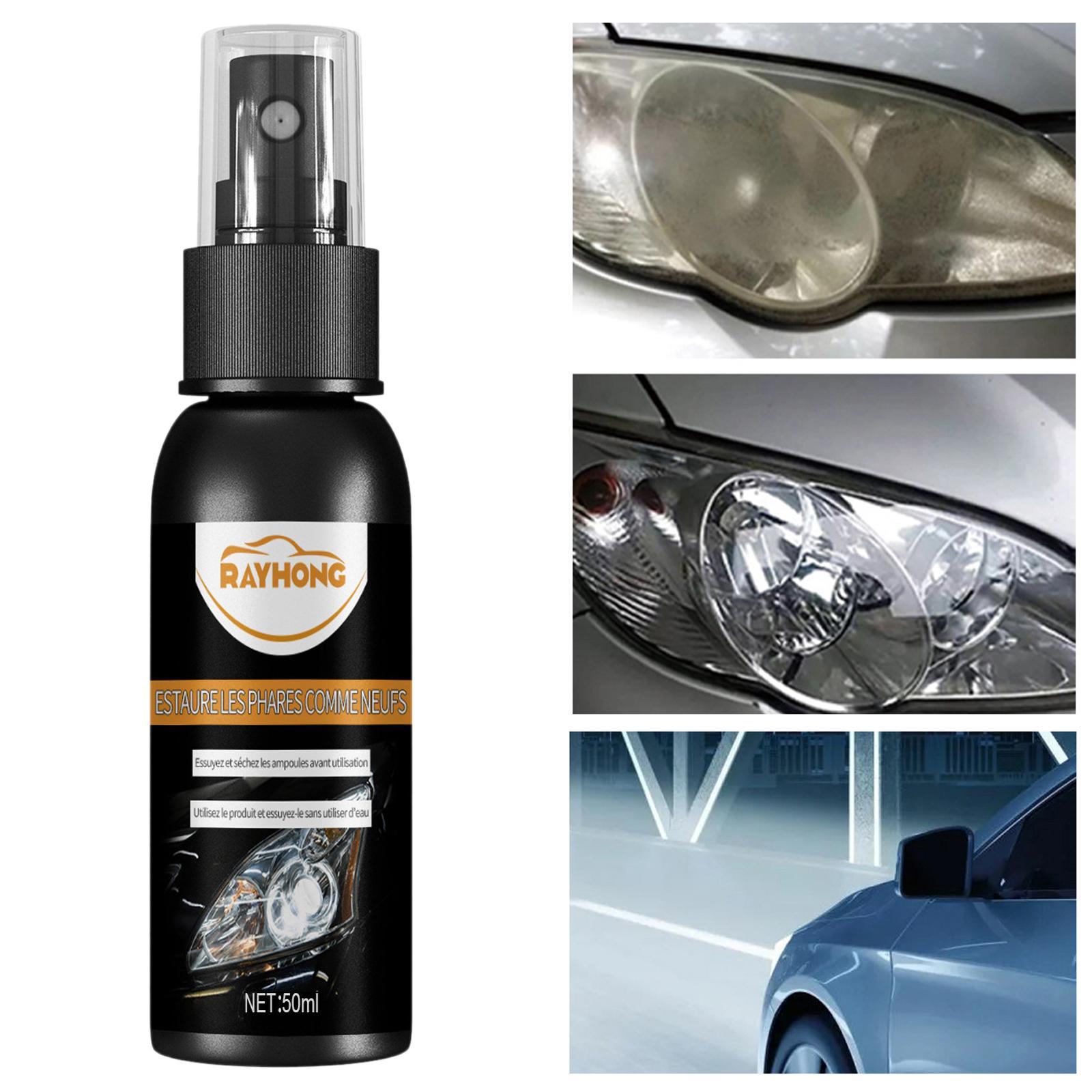 Car Headlight Renewal Polish Car Assecories Car Headlight Repair Fluid Spray