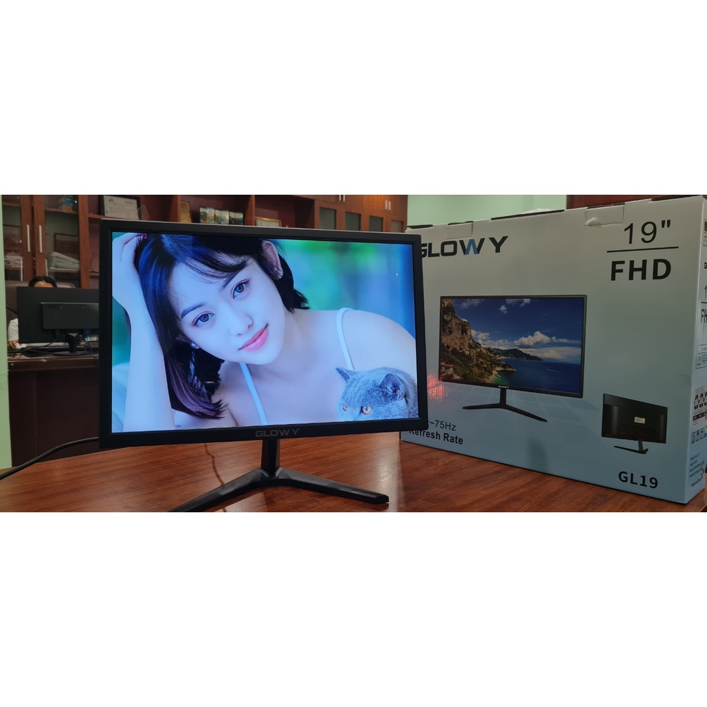 Màn hình máy tính 19 inch(GL19) thiết kế nhỏ gọn 1440x900 , 60-75Hz ,16,7 triệu màu