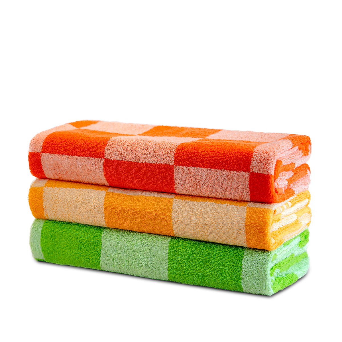 Khăn Tắm Cotton Tự Nhiên 100% Xuất Nhật Niva BJ2 Mềm Mịn Thấm Hút, An Toàn, Hoa Văn Kích Thước 700x1400 mm