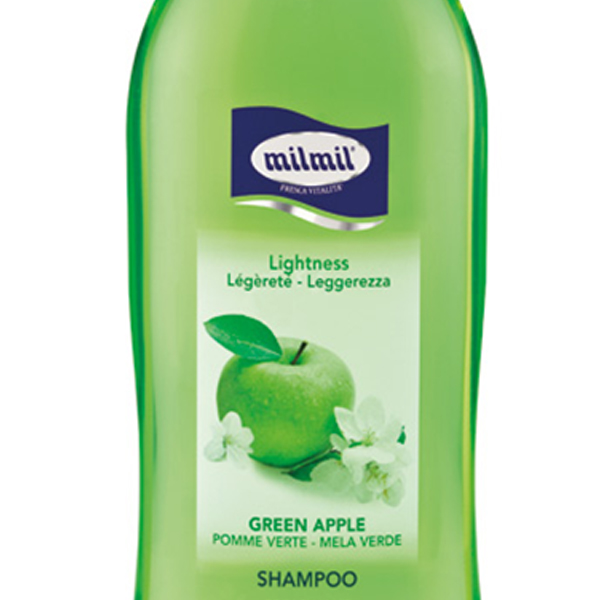 Dầu gội ngăn gàu hương táo Milmil Green Apple 750ml tặng kèm móc khóa