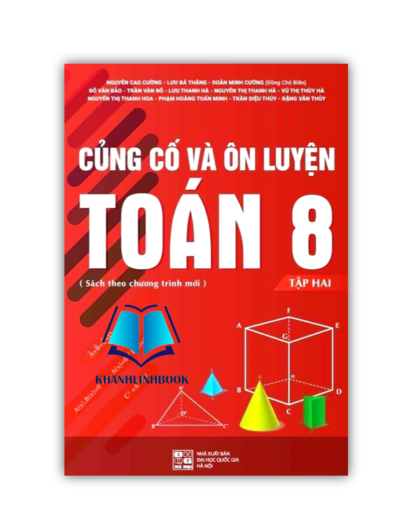 Sách - Củng cố và ôn luyện toán 8 - tập 2 ( sách theo chương trình mới ) (PV)