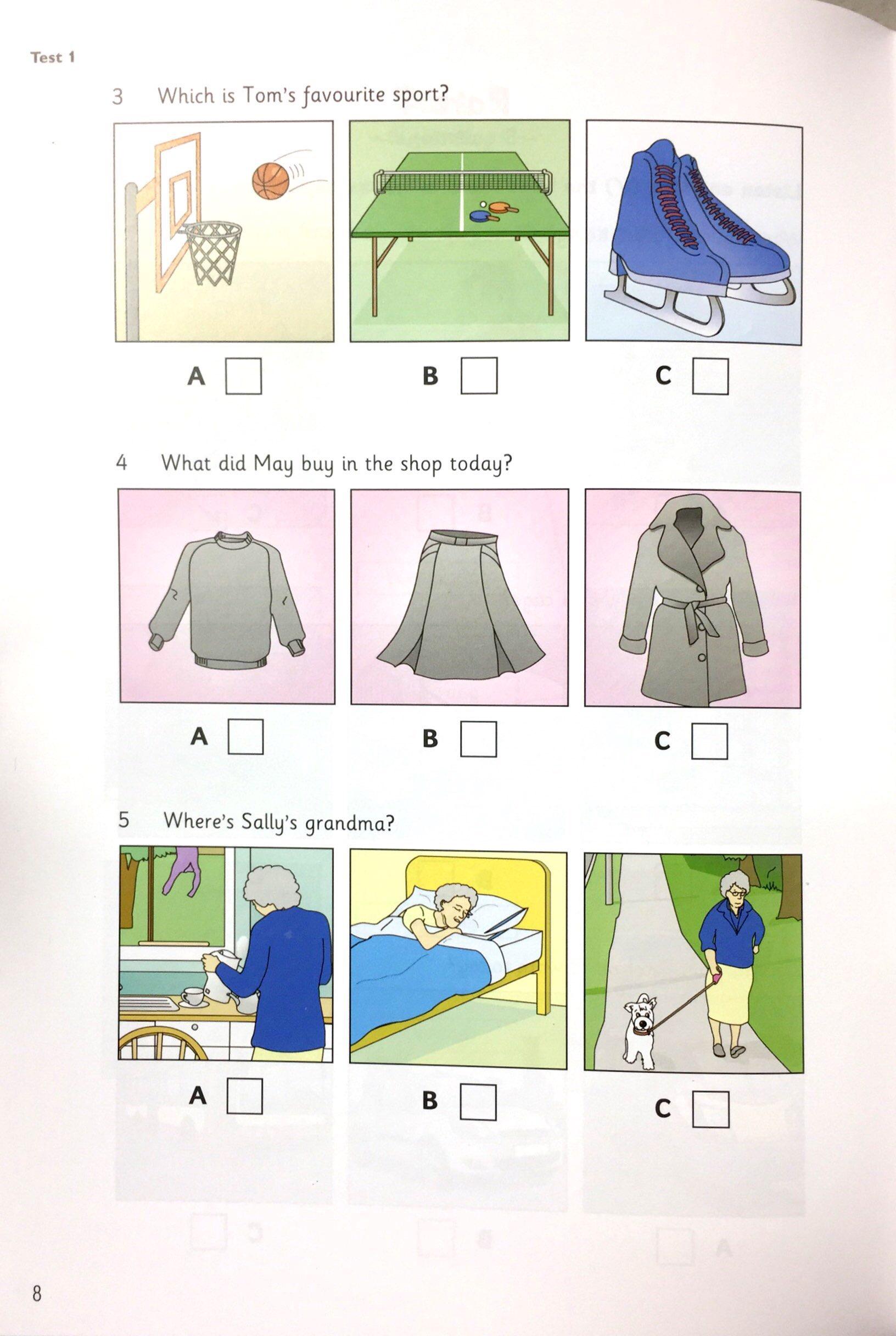 Cambridge Young Learner English Test Movers 8: Student Book