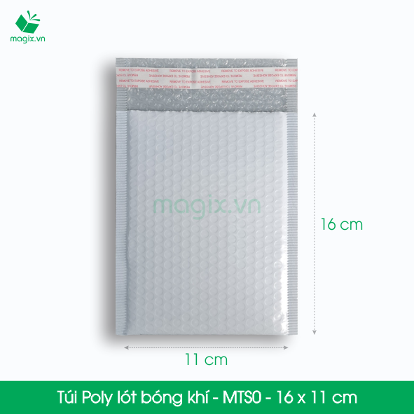 MTS0 - 16x11 cm - 25 Túi chống sốc bọc bóng khí