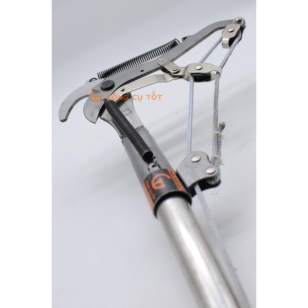 Dụng cụ cắt, tỉa cành cây, kéo cắt cành trên cao chuyên dụng GT577 kèm theo 4m dây