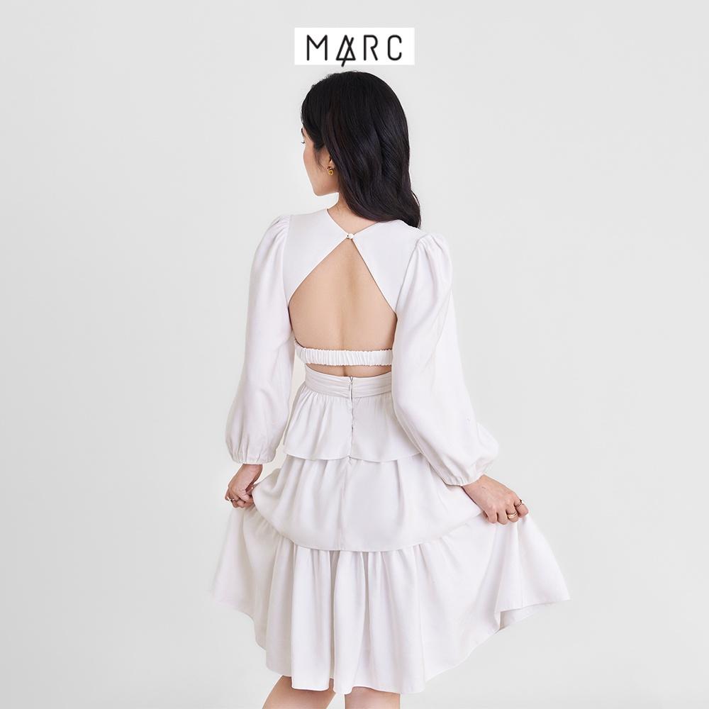 Đầm nữ MARC FASHION tay dài cutout tùng 3 tầng