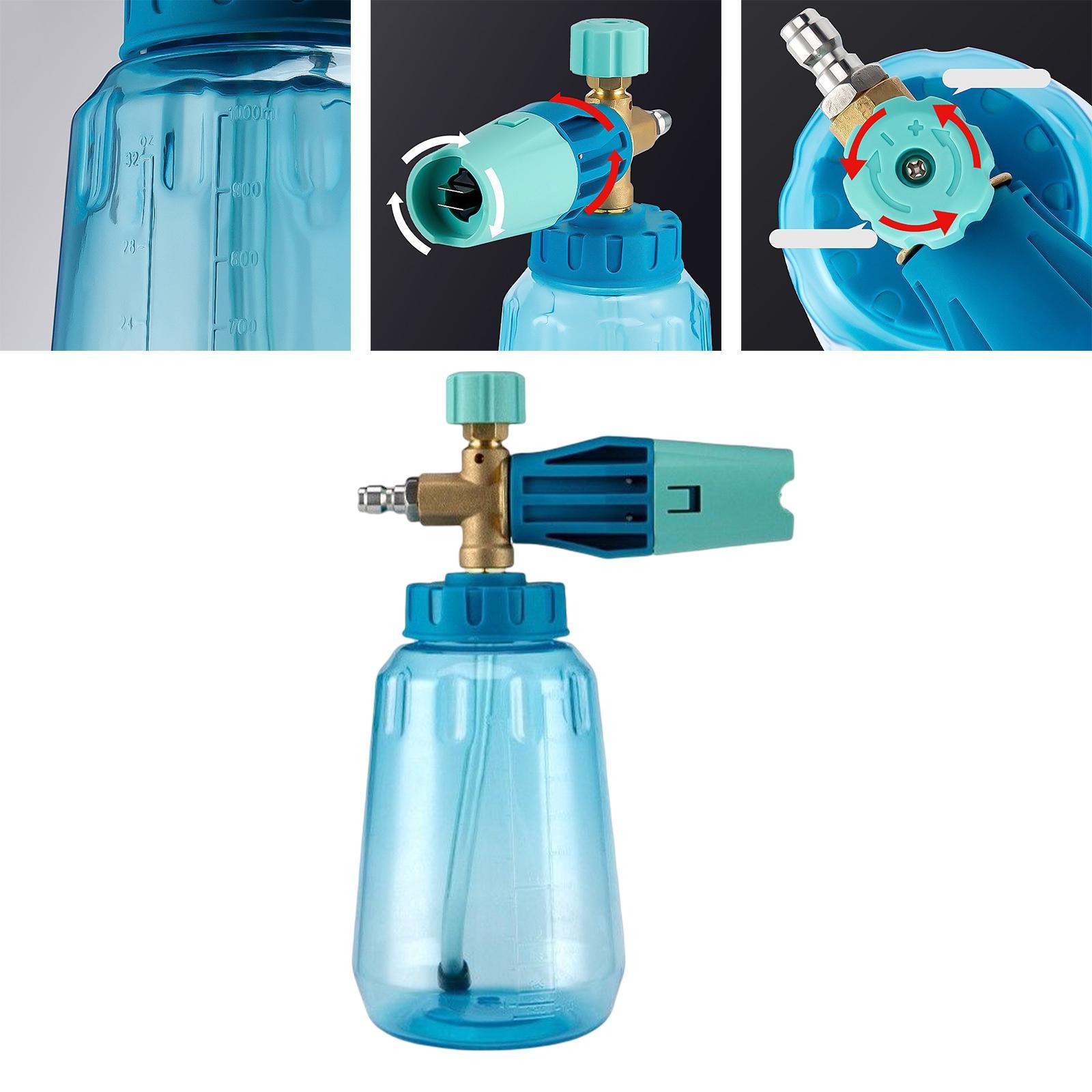 Handheld Garden Watering Pump Foam Sprayer Light Blue