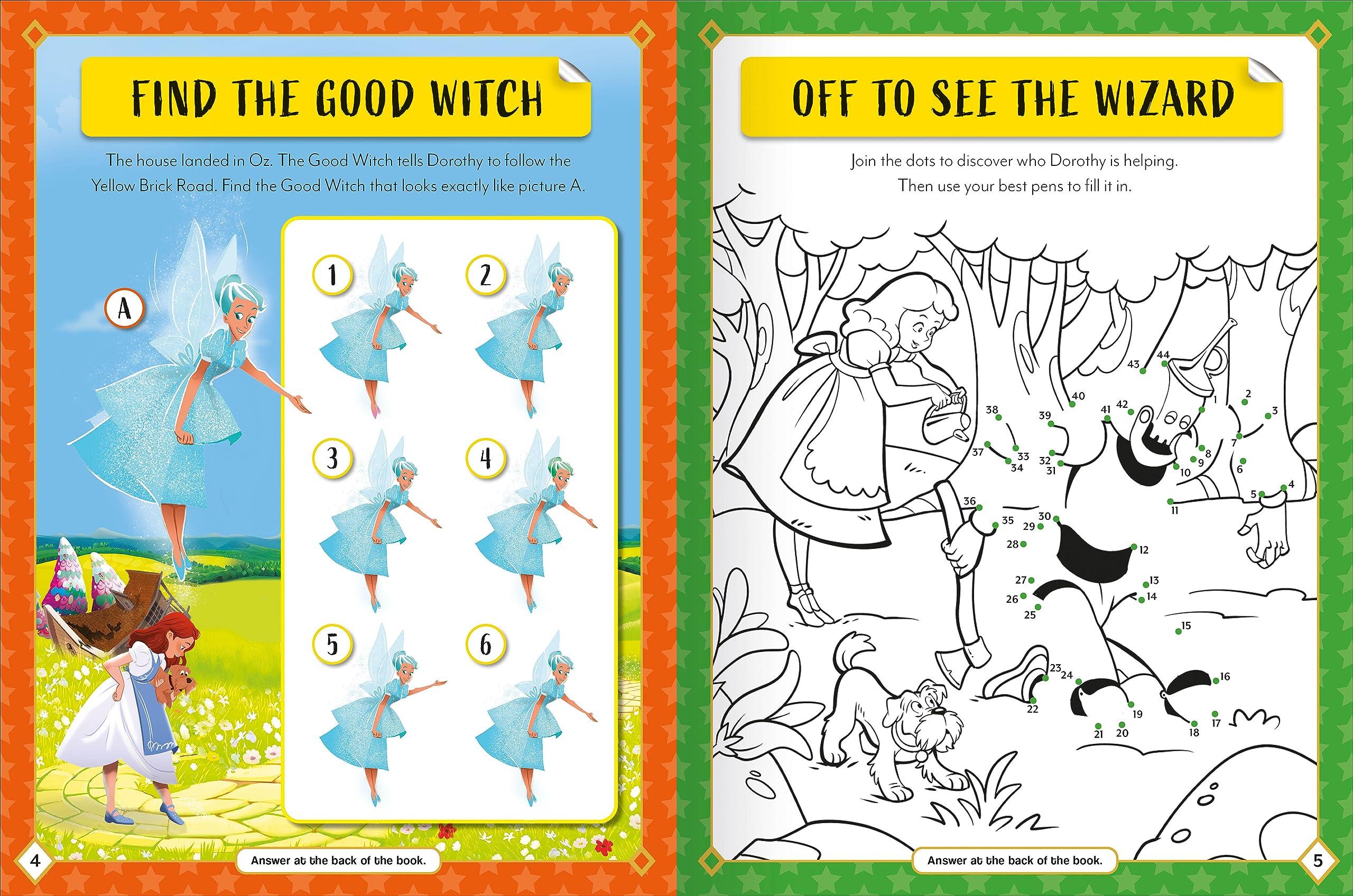 Sách ngoại văn: Sticker Activity Books - The Wizard Of Oz