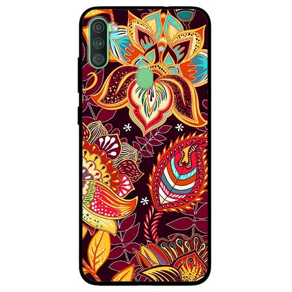 Ốp lưng dành cho Samsung A11 mẫu Họa Tiết Hoa Đa Màu
