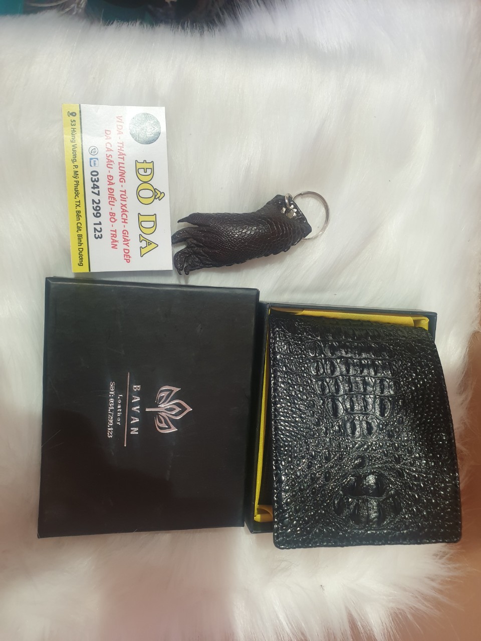 VÍ DA CÁ SẤU 1 MẶT