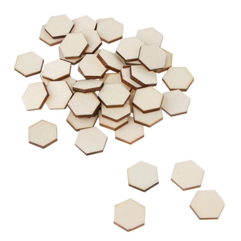 100pcs Unpainted Wooden Discs Wooden Pieces Wooden Tags Gift Tags