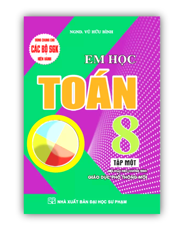Sách - Combo Em học toán 8 - tập 1 + 2