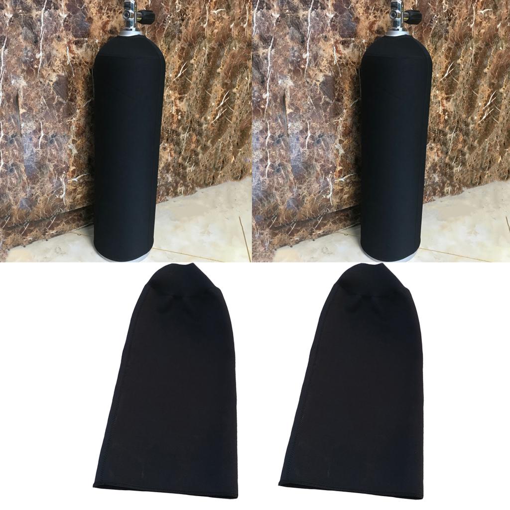 2pcs Scuba Diving Tank Protector Dive Cylinder Air Bottle Cover Sleeves