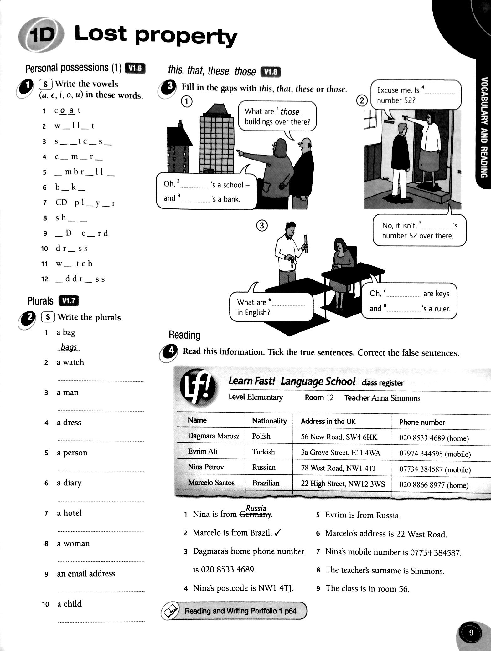 Face2Face Elementary WB with key Reprint Edition