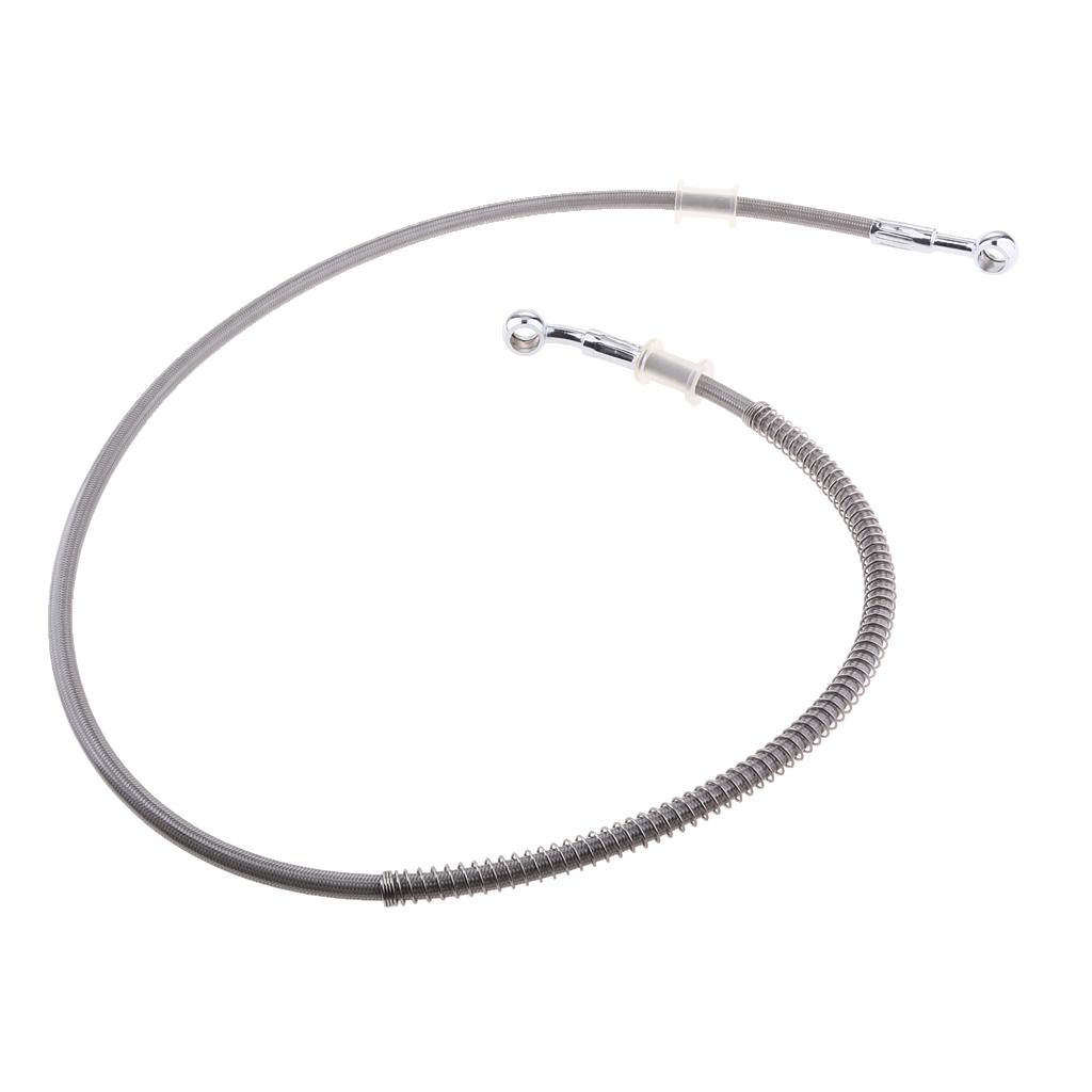 Motorcycle Braided Stainless Steel Brake Oil Hoses Line Pipe 1000mm