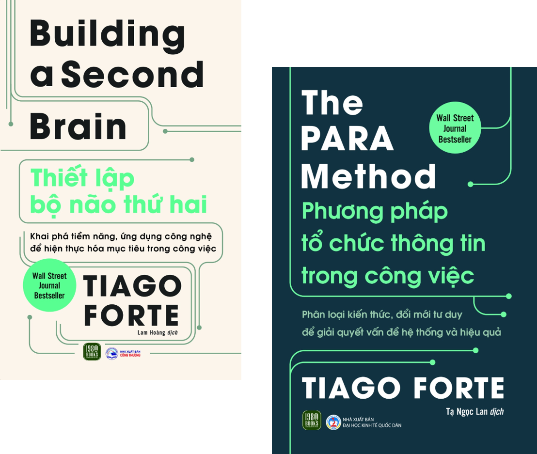 Combo Thiết Lập Bộ Não Thứ Hai Và Phương Pháp Tổ Chức Thông Tin Trong Công Việc (1980)