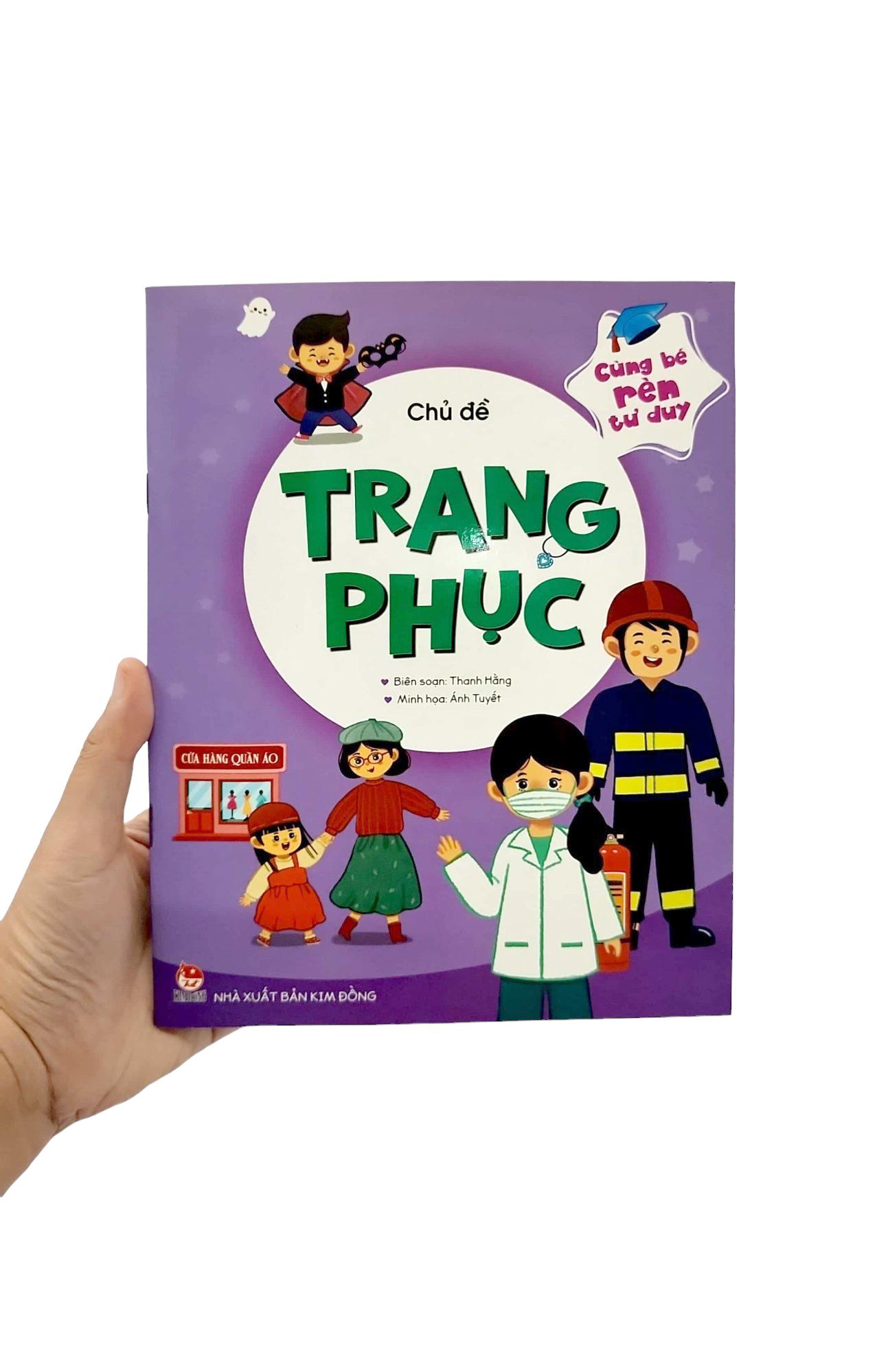 Cùng Bé Rèn Tư Duy - Chủ Đề: Trang Phục
