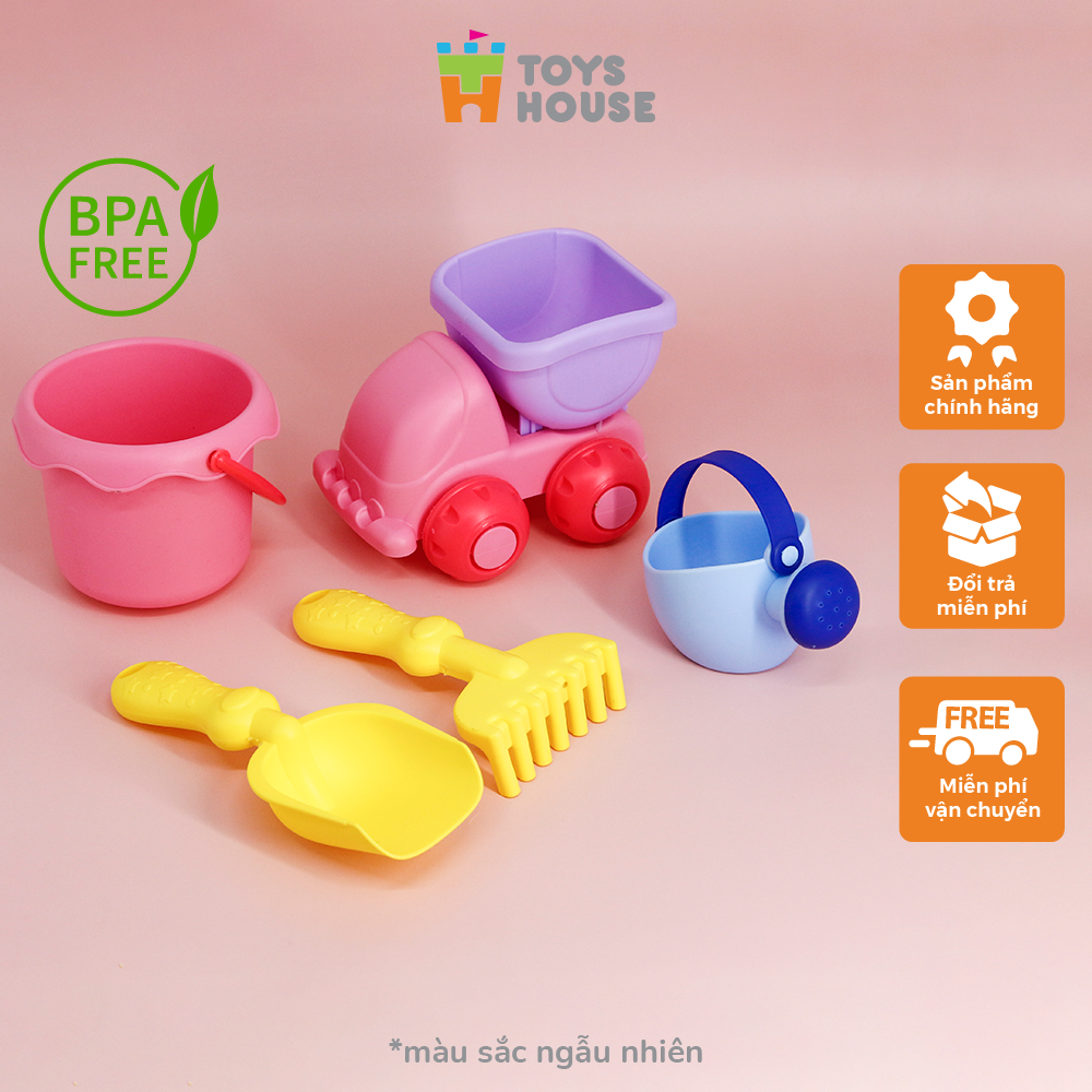 Đồ chơi xúc cát, đi biển - vận động ngoài trời cho bé - Toys House 035