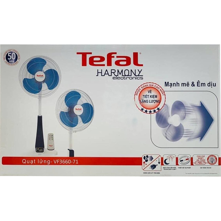 Quạt Điện Đứng Tefal VF-3660 (35W) – Hàng Chính Hãng