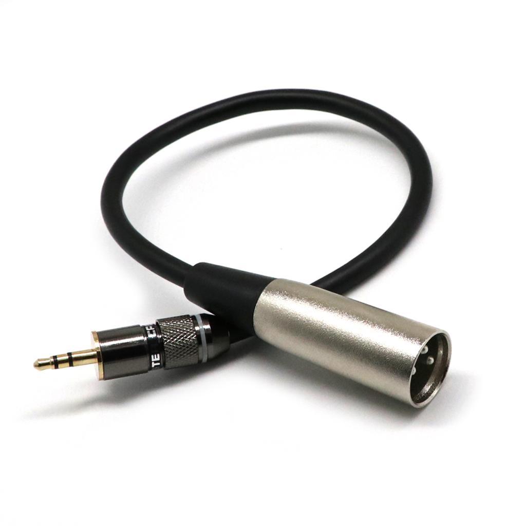 4X 3.5mm Stereo  to XLR Male Stereo Breakout Cable