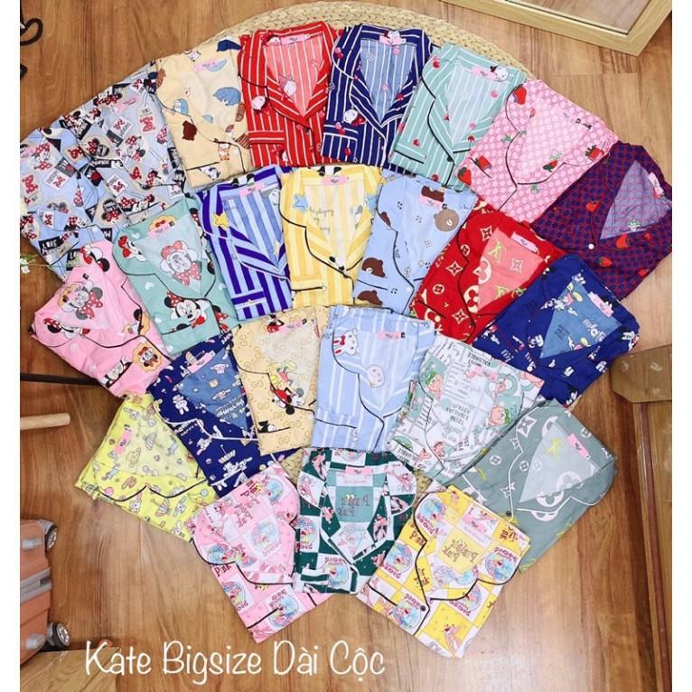 ( Bigsize Kate ) Đồ Bộ Kate Pijama Bigsize -Tay Ngắn Quần Dài ( Part 4 )