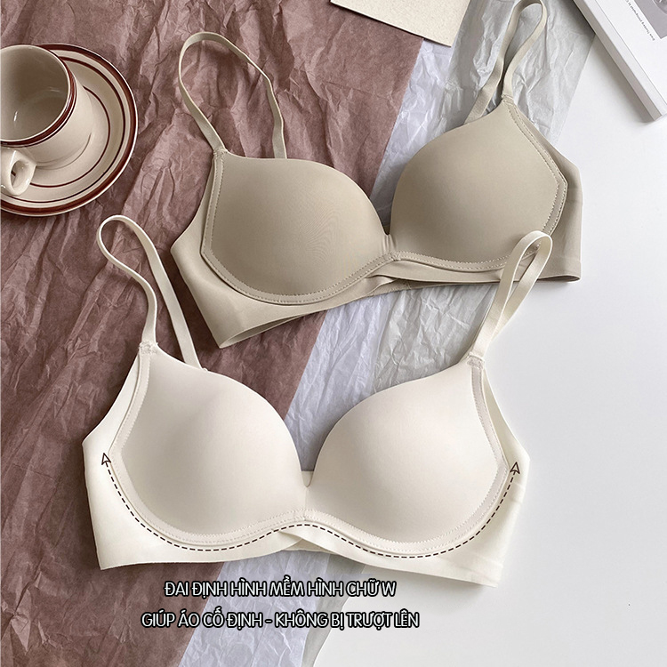 Áo Lót Nữ Không Gọng Chống Hằn Nâng Ngực Tự Nhiên B533