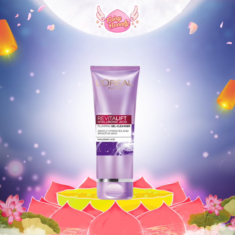 Sữa Rửa Mặt Cấp Ẩm Và Chống Lão Hoá Chuyên Sâu Revitalift Hyaluronic Acid Hydrating Gel Cleanser 100ml