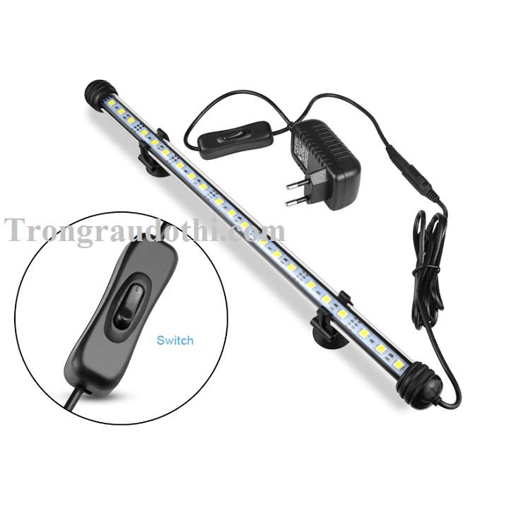 Led chìm bể cá có công tắc bật tắt T4-380 phù hợp cho bể 40-50cm