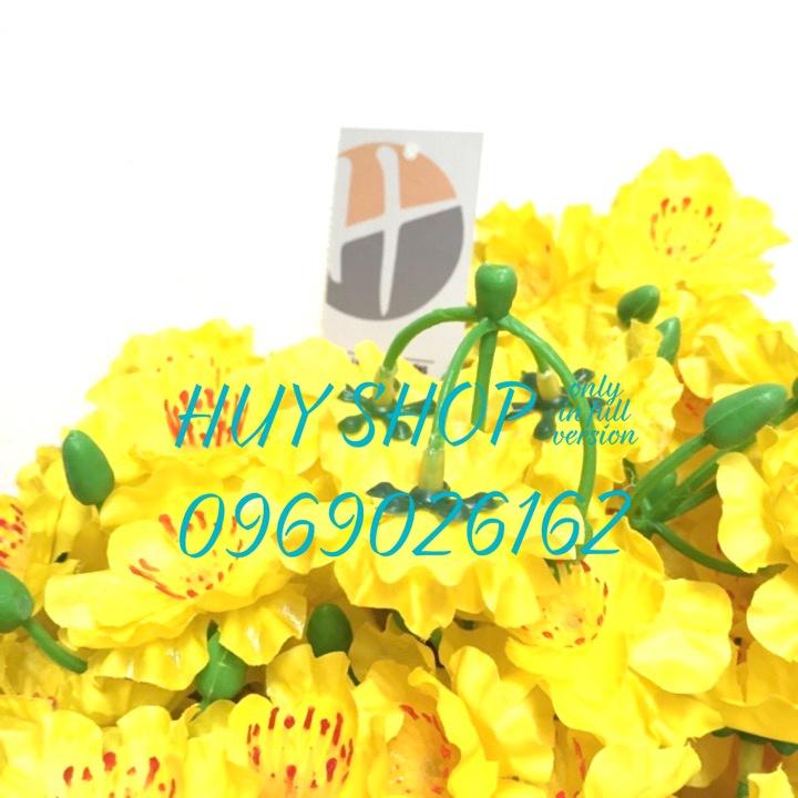 HOA TRANG TRÍ NGÀY TẾT - 500 GRAM HOA MAI HOA ĐÀO CHÙM