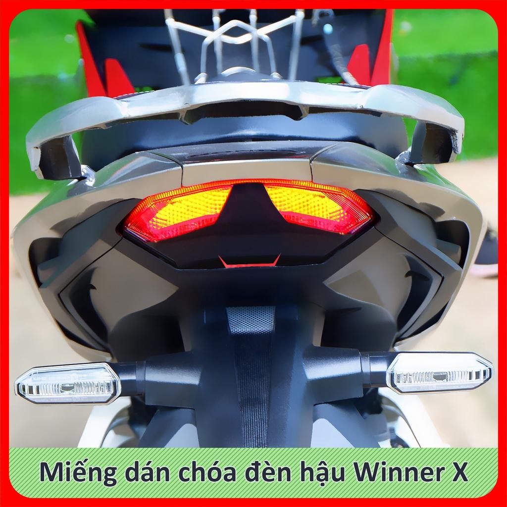 Miếng dán đèn hậu Winner X decal đen nhám bảo vệ winner X