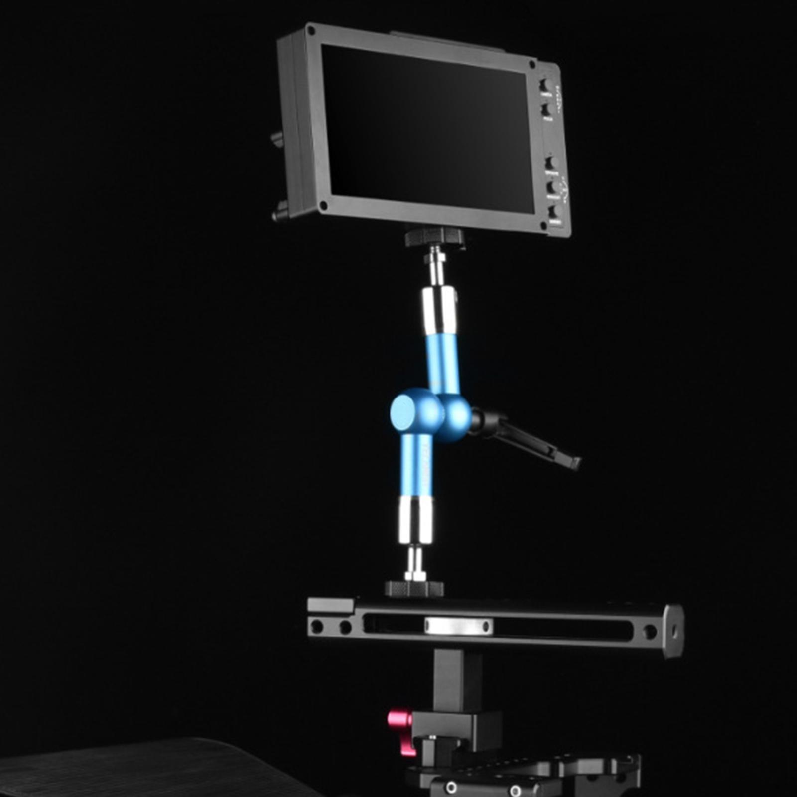 Power Adjustable Articulating Arm Mount 1/4" for Camera Rig LED Lights