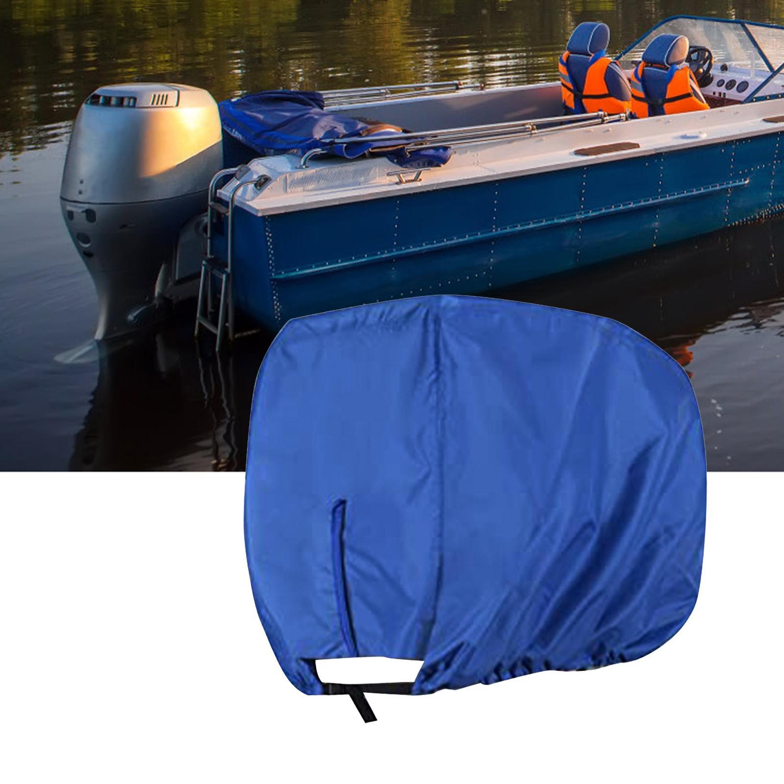 Waterproof Outboard Motor Cover Durable Oxford Cloth for Boat Motor 25-50HP