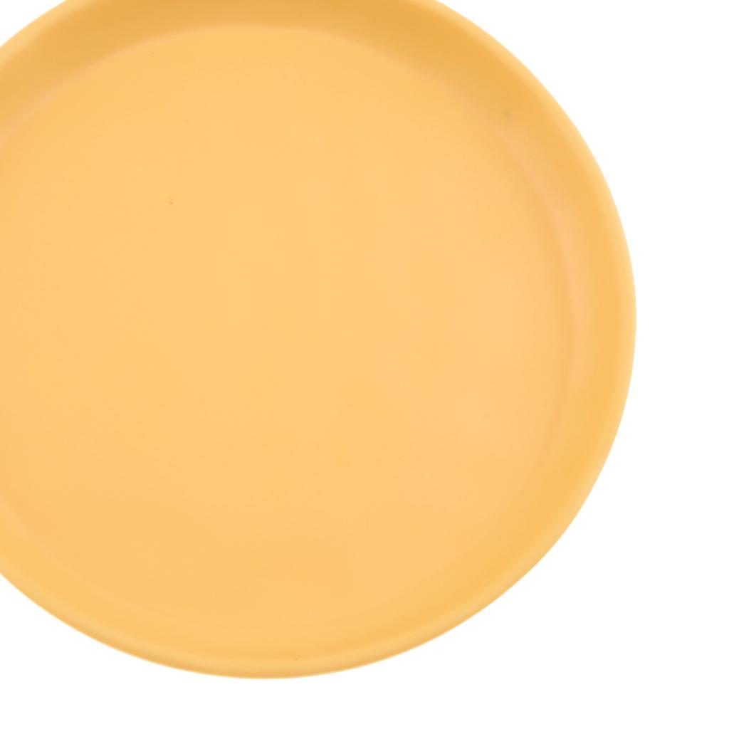 Eco Friendly Plastic Stackable Mug Cup Saucer Coffee Tea Milk