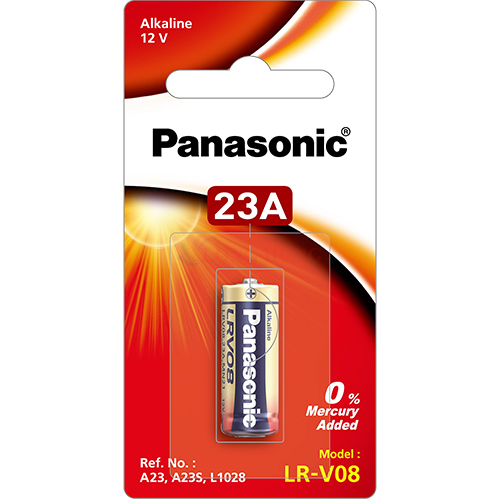 Vỉ Pin kiềm Panasonic Alkaline 23A 12V LRV08L/1BP-V (1 viên/5 viên) - Hàng chính hãng