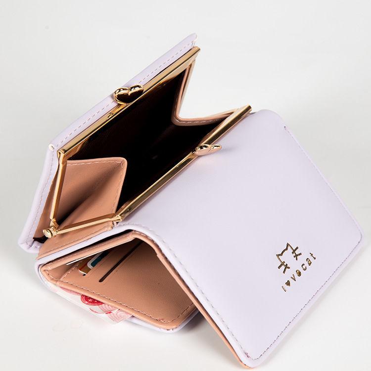 Women's Short Folding Wallet Simple Mini Wallet