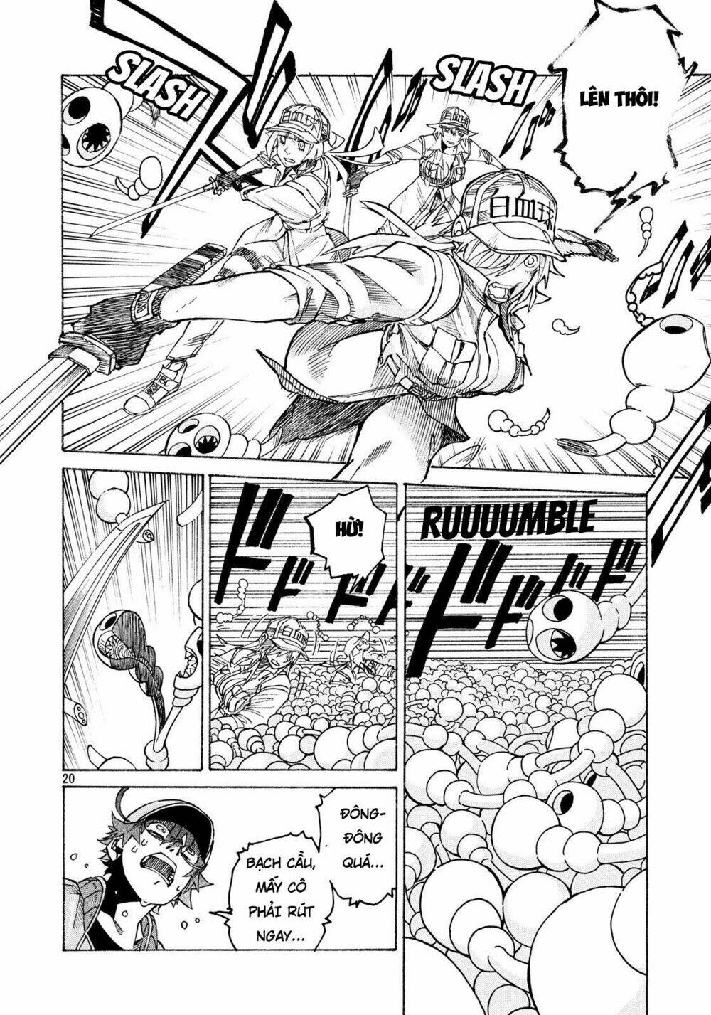biệt đội tế bào black - hataraku saibou black chapter 6 20