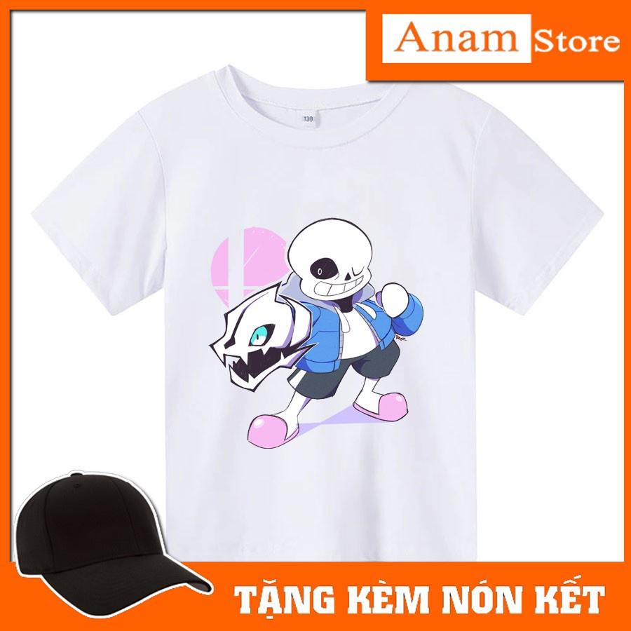 Áo thun trẻ em san, Tặng kèm nón kết, có size người lớn, Anam Store