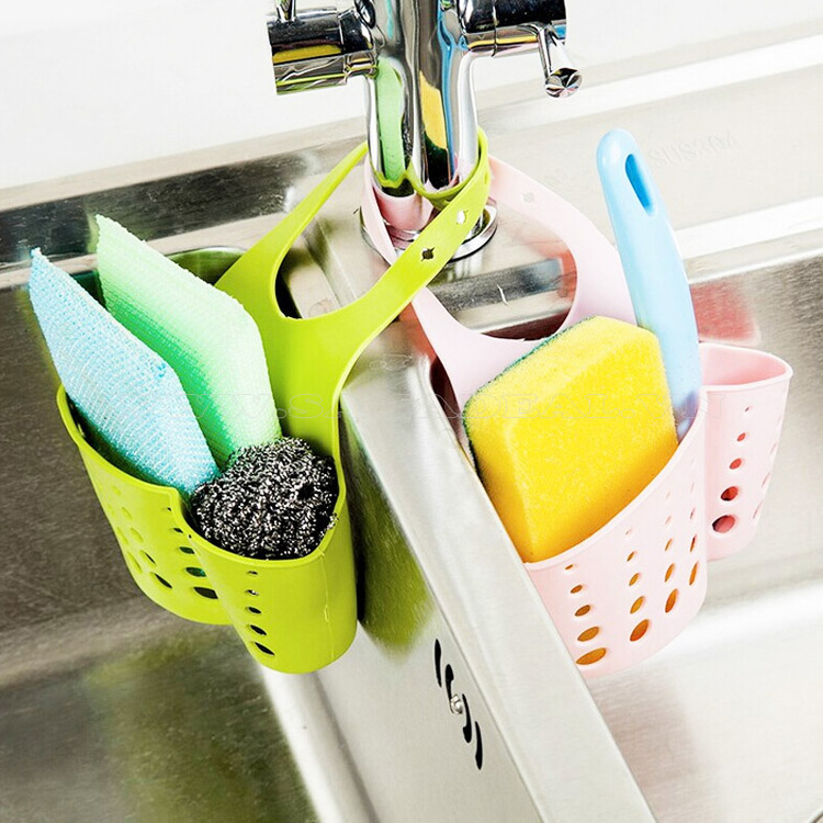 Giỏ Đựng Dụng Cụ Rửa Chén, Giỏ Nhựa Treo Bồn Rửa Chén Tiện Ích - PucaMart