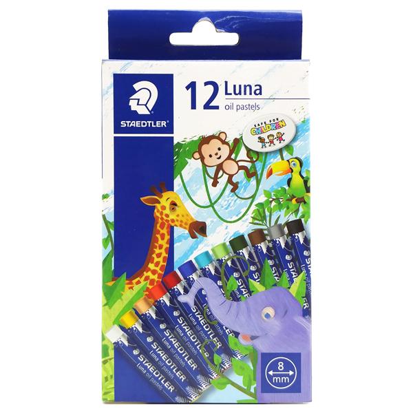 Hộp 12 Màu Sáp Dầu Luna - Staedtler 2410 LC12