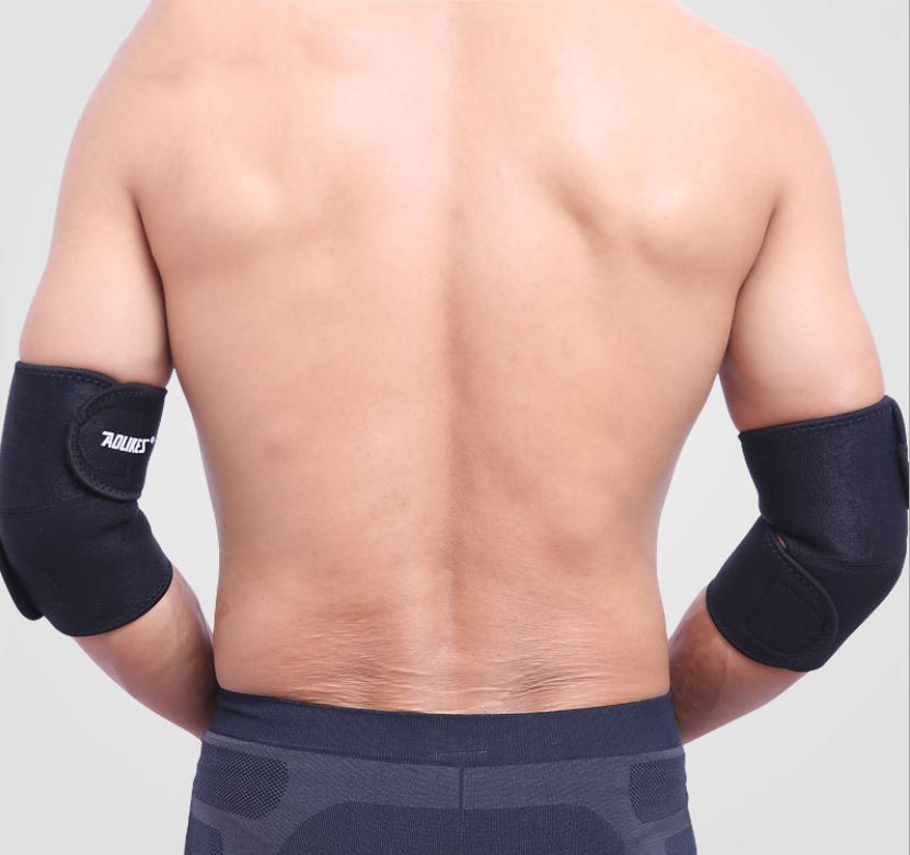 Băng Bảo Vệ Khủy Tay Hỗ Trợ Tập GYM, Tennis, Cầu Lông Aolikes Elbow Support AL-7948 (1 Đôi)