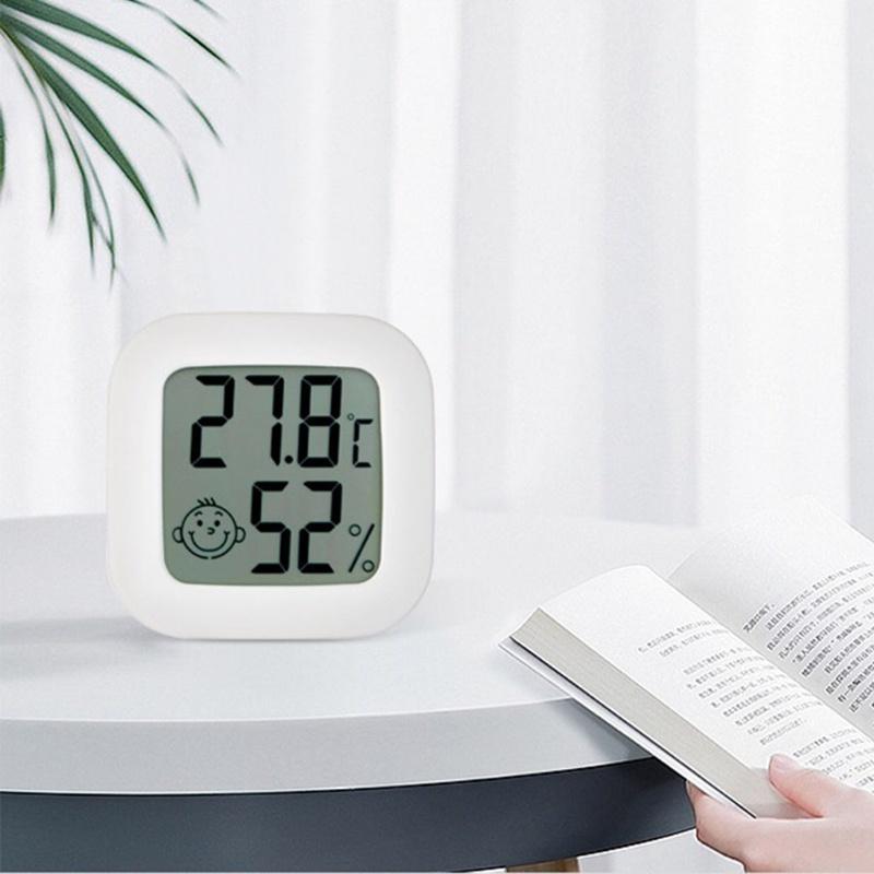 Nhiệt kế Đo Nhiệt Độ - Độ Ẩm Màn Hình LCD Không Dây Thông Minh - Máy Đo Nhiệt Độ Phòng/ Ô Tô.. DUASHOP