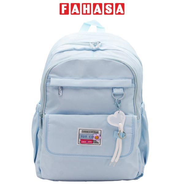 Ba Lô Thời Trang 2024 - Sun Eight 8462 - Màu Xanh Nhạt