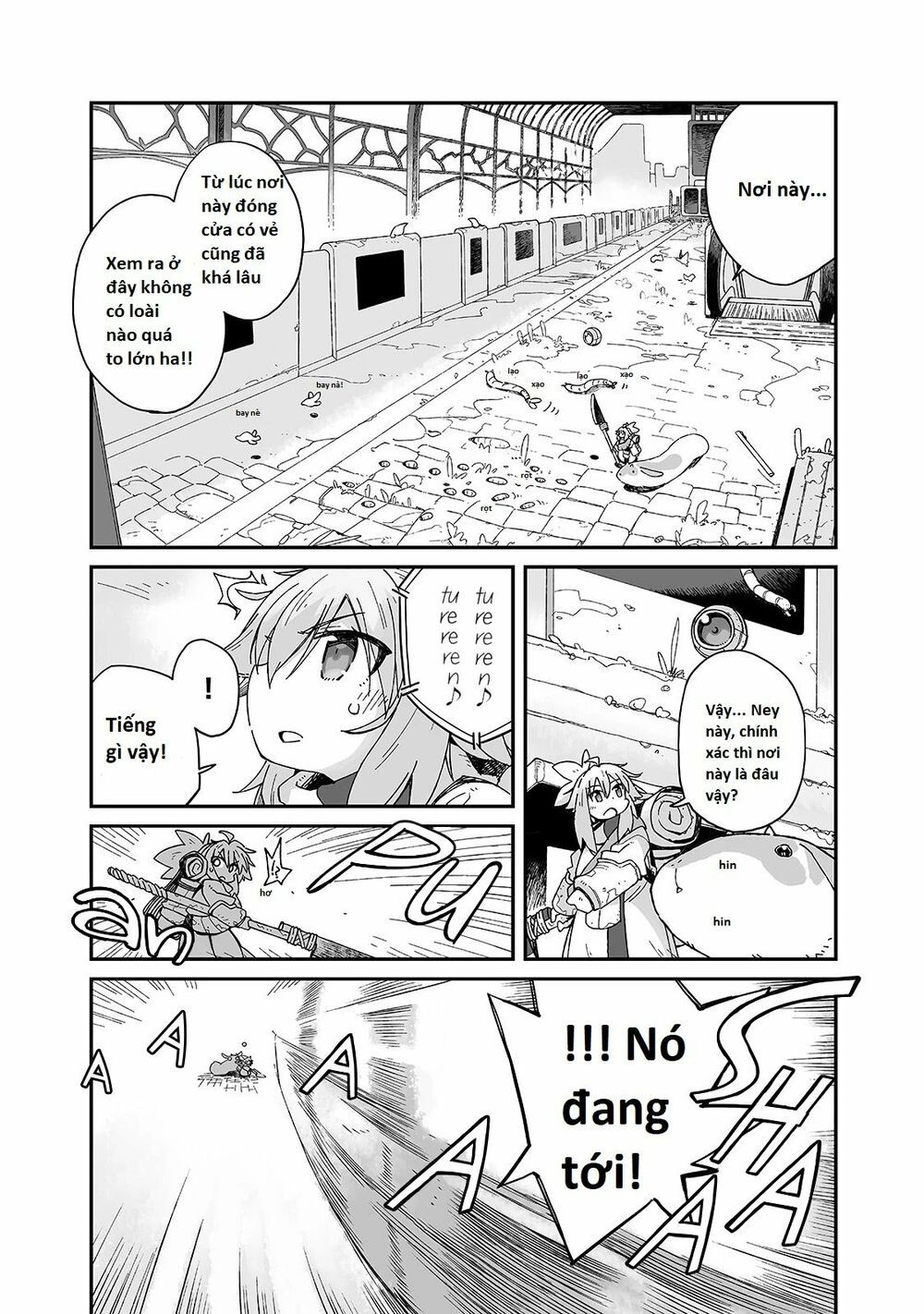 ngay cả khi hậu tận thế, thật hạnh phúc vẫn còn được sống... chapter 6 9