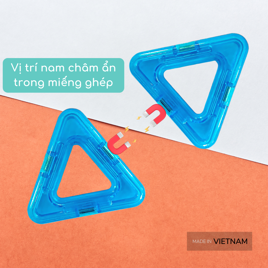 Đồ chơi xếp hình nam châm chữ số HT7675