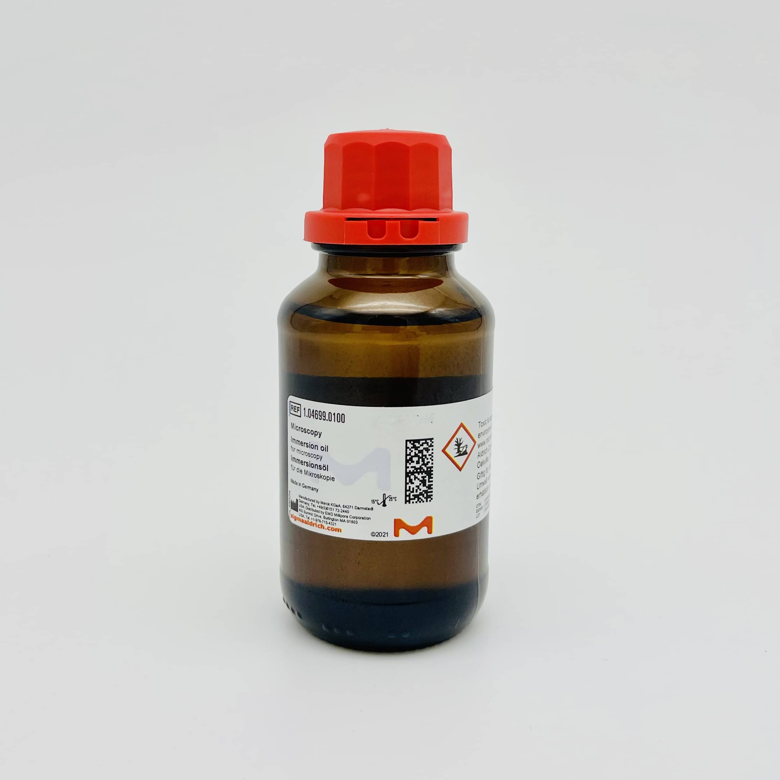 Immersion oil for microscopy