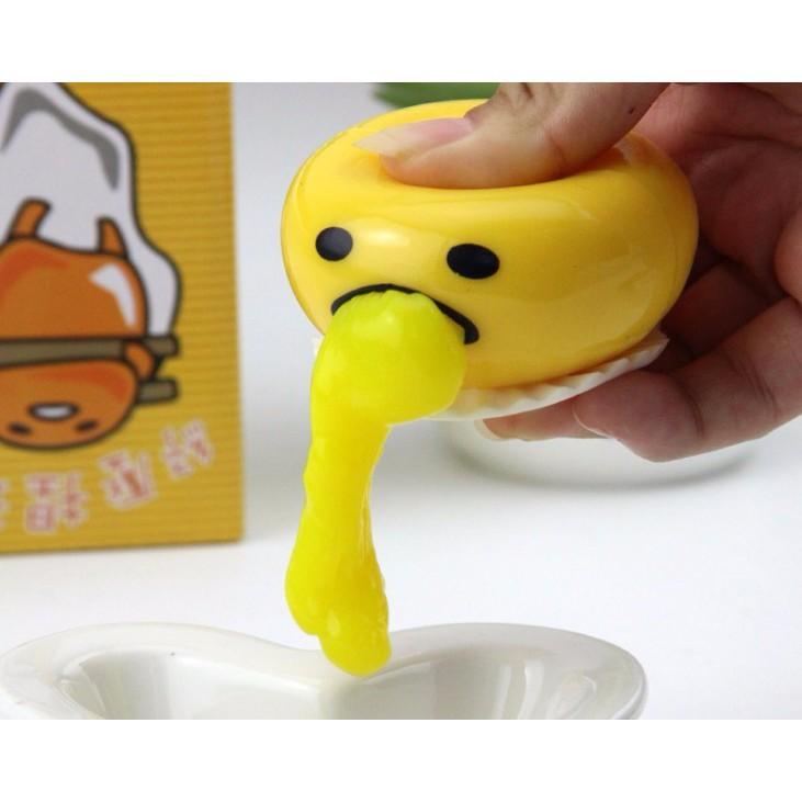 Trứng Biến Thái Gudetama - Mua 2 tặng 1 bóng lưới slime giá sập kh0