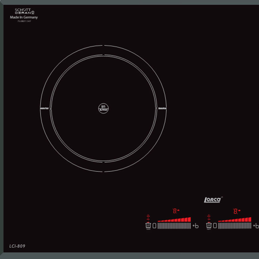 Bếp Điện Từ Đôi Lorca LCI-809 - Hàng chính hãng