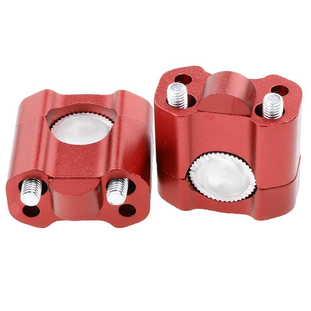 Motorcycle Handlebar Riser Mounting Clamp Adapter