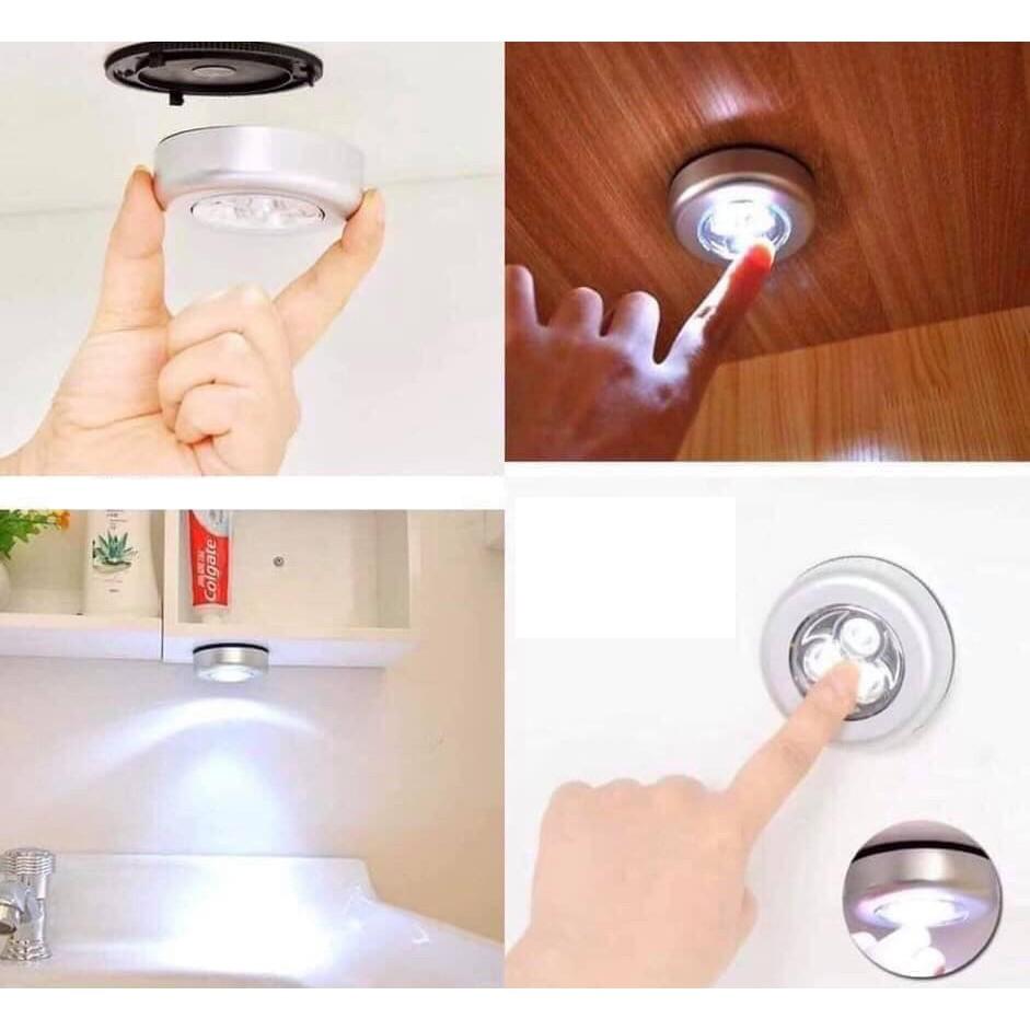 COMBO 2 ĐÈN LED 3 BÓNG DÁN TƯỜNG SIÊU SÁNG