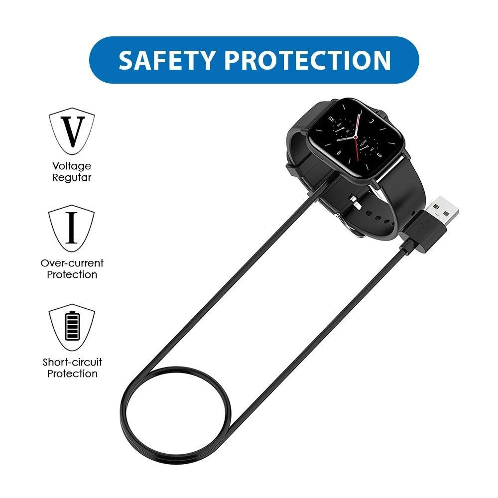 Dây Cáp Sạc USB Cho Đồng Hồ Thông Minh Amazfit T-Rex 2 T Rex GTR 42mm 47mm